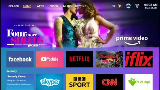 50 Inch Ultra HD LED TV Household Android Smart TV with WiFi