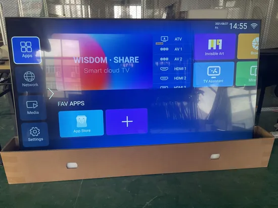 OEM 32/40/43/50/55/65/75 Inch TV WiFi Android 11.0 LED TV 65 Inch Television Set 4K Smart TV LED LCD Hotel Television