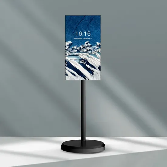 Portable 21.5 Inch HD Smart TV Touch Screen WiFi LCD Monitor Mobile TV with Built