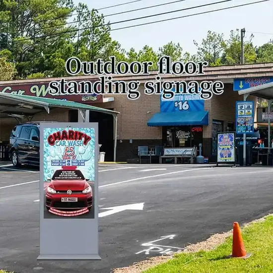 Commercial HD Android LCD Advertising Display Outdoor Advertising Screen LCD Display 