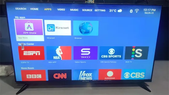 Xxxx Television LED TV 32 Inch Android WiFi Smart TV Television 43 Inch 4K UHD Smart TV 
