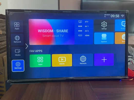 43 50 55 65 Inch WiFi Slim Television Android Smart 4K UHD 2K FHD LCD LED TV 