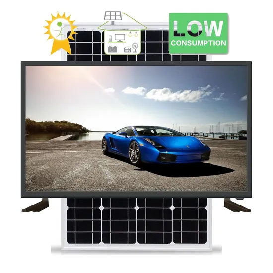 OEM/ ODM High Quality LED TV 32" HD LCD TV V+H Classic Black Multipurpose Solar DVB
