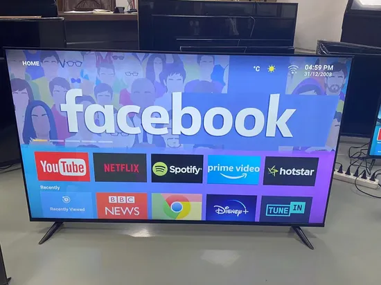OEM Manufacture 85 Inch 4K Smart TV Best Flat Screen UHD Android 
