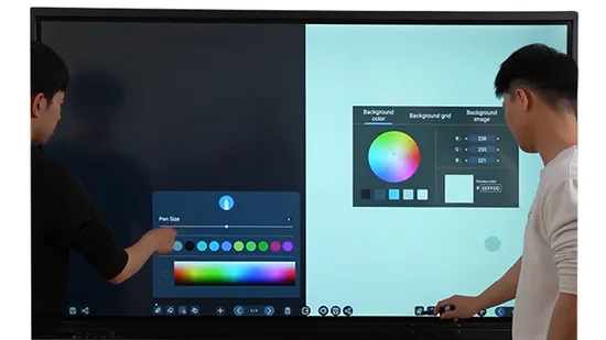 Miboard 98 Inch LED Smart TV 4K UHD LCD 20 Points Touch Screen TV All in One Interactive Board Smart Digital Whiteboard 4K Ultra High