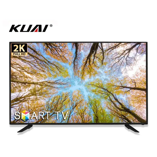Factory OEM Utra HD 4K TV Television Set 2K FHD Flat Screen 32 Inches Android Smart TV 