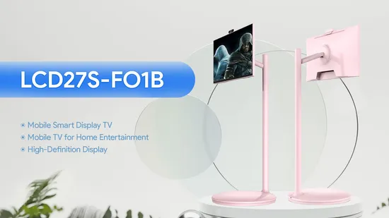 32 Inch Vertical Touch Screen TV with Battery Mobile Smart TV 